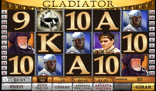 gladiator slot de playtech